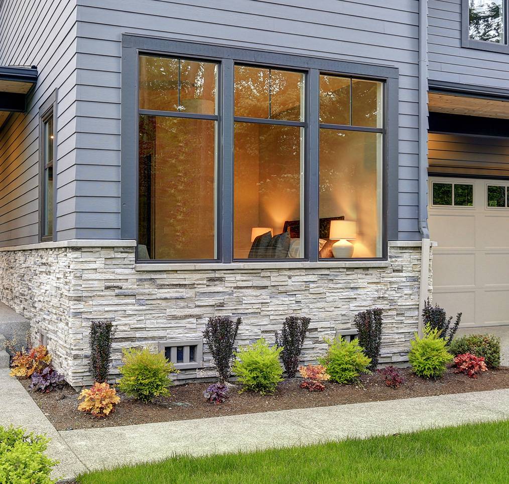 Picture window on a Washington home